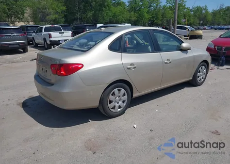 2008 Hyundai Elantra Gls/Se из США, поврежденный, VIN KMHDU46D78U565529